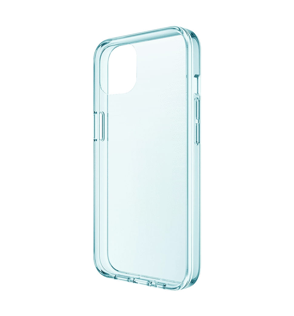 Чехол ClearCase для Apple iPhone 2021 6.1'', Bondi Blue AB (0331)