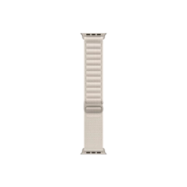 Смарт-часы Apple Watch Ultra 49mm Titanium Case with Starlight Alpine Loop - Medium (MQFR3)