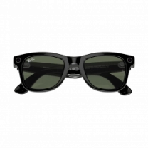 Смарт-окуляри Ray-Ban Meta Wayfarer Shiny Black/G15 Green size L (RW4006 601/71 50-22)