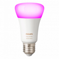 Набор Philips Hue (Bridge, лампа E27 White 2шт, лампа E27 RGB 2шт) (BRIDGE+E27W2P+E27RGB2P)