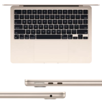 MacBook Air 13" Apple M3/8CPU/10GPU/16GB/512GB SSD/Starlight (MXCU3)