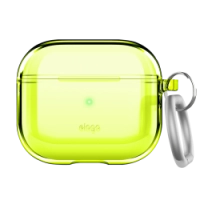 Чохол Elago Clear Case Neon Yellow for Airpods 3rd Gen (EAP3CL-HANG-NYE)