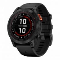 Garmin Fenix 7 Pro Solar Slate Gray w. Black Band (010-02777-00/01)