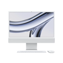 iMac 24" Retina 4,5K/M3/8GB/8CPU/8GPU/256GB SSD/Silver 2023 (MQR93)