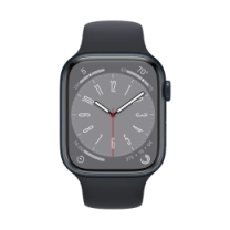 Смарт-часы Apple Watch Series 8 45mm Midnight Aluminum Case with Sport Band (MNP13)