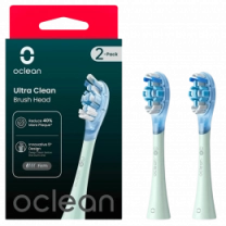 Насадка для зубної електрощітки Oclean UG01 G02 Ultra Gum Care Brush Green (2 шт) (6970810553536)