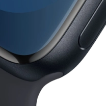 Apple Watch Series 9 45mm Midnight Aluminum Case with Midnight Sport Band M/L (MR9A3)