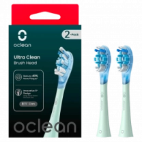 Насадка для зубної електрощітки Oclean UC01 G02 Ultra Clean Brush Head Green (2 шт) (6970810553512)