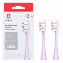 Насадка для зубної електрощітки Oclean P1C13 P02 Professional Clean Brush Head Purple (2 шт) (6970810554151)