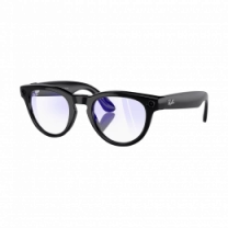 Смарт-окуляри Ray-Ban Meta Headliner Shiny Black/Clear with blue-violet light (RW4009 601/SB 50-23)