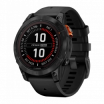 Garmin Fenix 7X Pro Solar Slate Gray w. Black Band (010-02778-00/01)