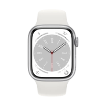 Смарт-часы Apple Watch Series 8 41mm Silver Aluminum Case with Sport Band (MP6K3)