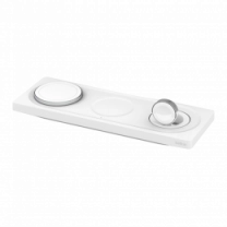 Беспроводной ЗП Belkin 3in1 MagSafe, white (WIZ016VFWH)