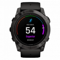 Garmin Epix Pro Gen 2 Sapphire 51mm Carbon G. DLC Tit. with Black Band (010-02804-00/01)