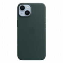 iPhone 14 Leather Case with MagSafe Forest Green (MPP53ZE/A)