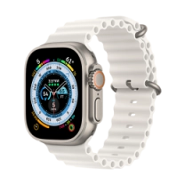 Смарт-часы Apple Watch Ultra 49mm Titanium Case with White Ocean Band (MNHF3)