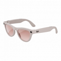 Смарт-окуляри Ray-Ban Meta Skyler Shiny Chalky Gray/Gradient Cinnamon Pink (RW4010 670013 52-20)